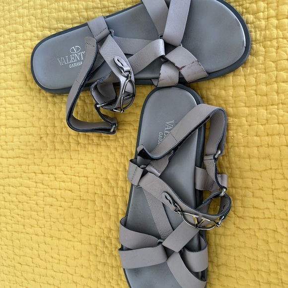 Valentino Gray Men’s Sandals
